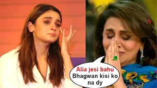 Huge Fight Between Alia Bhatt & Neetu Kapoor after Baby Girl Raha