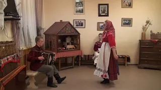 "Семейный клуб "Основа", Череповец, Полякова Алина. Сольная пляска "Русского"