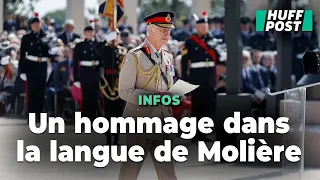 Le roi Charles III a rendu hommage aux Français (et en français) morts lors du D-Day