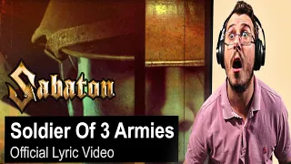 Italian Reacts To SABATON - Soldier Of 3 Armies (Official Lyric Video)