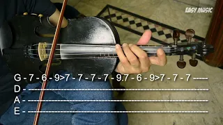 How to play Laal Ishq on Violin (Urdu/Hindi) - Easy Music Tutorials