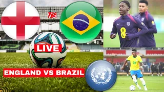England vs Brazil Live Stream Friendly Football Match Today 2024 Score Commentary Highlights en Vivo