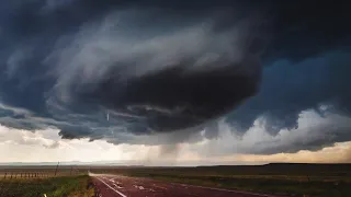 Beautiful Tornado Producing LP Supercell in New Mexico! - June 12, 2021 Storm Chase