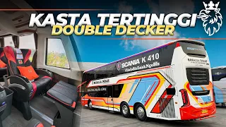 KASTA TERTINGGI DOUBLE DECKER ROSALIA INDAH | Legacy SR3 Madiun - Jakarta #1