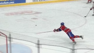 Bud Holloway incredible dive save open net shot