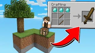 SKYBLOCK, MAS TODOS OS CRAFTINGS SÃO ALEATÓRIOS! o mais difícil até agora