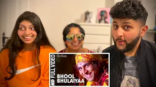 Bhool Bhulaiyaa Title Track (Full Video) | Akshay Kumar, Vidya Balan -🇬🇧 Reaction