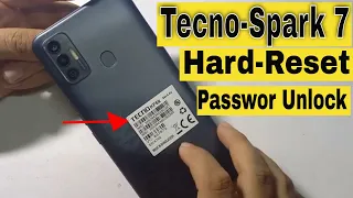 Tecno Spark 7 Hard reset And password unlock|tecno KF6k Hard reset|tecno spark 7 patreen unlock