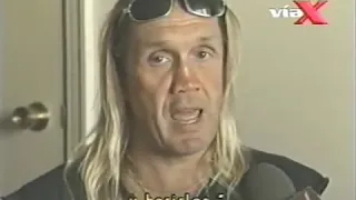 Iron Maiden en Chile 2001-Nicko Mcbrain Entrevista Parte2