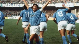 Napoli - Milan 3-0 | Serie A 1989-90 | Full match RAI | Maradona Scored