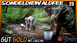 🔶 Gut Gold mit Sascha 🔶 Goldwaschen Goldsuche in Deutschland Gold prospecting