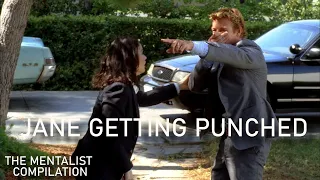 Jane Getting Punched | The Mentalist Compilation