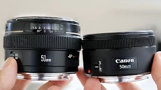 Canon 50mm 1.4 vs Canon 50mm 1.8 STM - In Depth Comparison Review