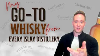 My Islay go-to whiskies! | The bottles I reach for the most from every Islay Brand