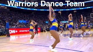 Warriors Dance Team (Golden State Warriors Dancers) - NBA Dancers - 1/20/2022  dance performance