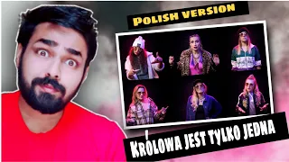 INDIAN REACTS TO Królowa jest tylko jedna (SIX - Get Down - Polish version) Aleksandra Gotowicka