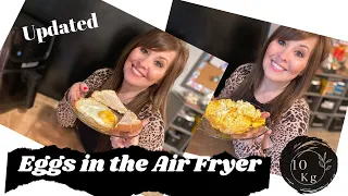 Eggs in the Air Fryer | Updated Super Easy! | Mom of 10