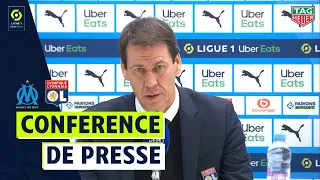 Conférence de presse OLYMPIQUE DE MARSEILLE - OLYMPIQUE LYONNAIS (1-1)  / 2020-2021