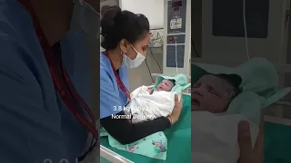 3.8 kg baby by normal delivery l Dr Nikhat Ansari l learn with Dr Nikhat