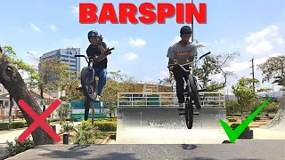 MÉTODOS PARA APRENDER HACER BARSPIN EN RAMPA 🇪🇨