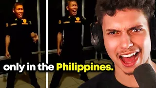 Wow. FILIPINO Security Guards Sing too!?