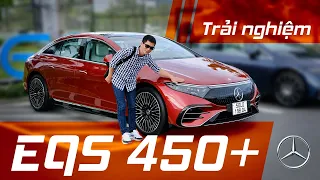 Trải nghiệm nhanh Mercedes-Benz EQS 450+: Vận hành êm ái, cách âm đỉnh cao