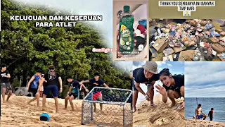 KESERUAN, KELUCUAN, KEBAHAGIAAN ATLET BADMINTON DI BALI