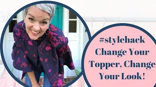 #1 Style Hack: Change Your Topper, Change Your Look