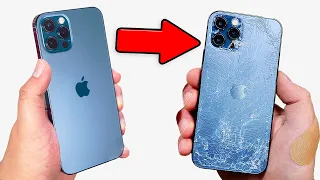 РАЗБИЛ iPhone 12 БРОСИЛ ЕГО 10 РАЗ...