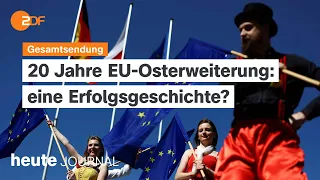 heute journal vom 1.5.24 EU-Osterweiterung, Proteste Georgien, Bemühungen Gaza-Waffenruhe (english)