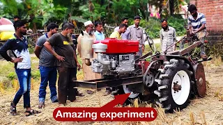 Amazing experiment, Modern Machine making | one Power Tiller three gearbox