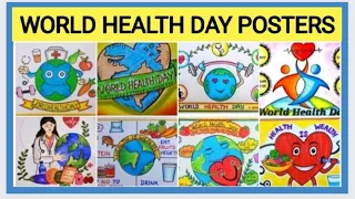 World Health Day Drawing/Health day drawing/Health day Poster drawing/Health Day Poster Making Ideas