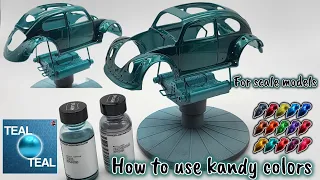How To: Use kandy Color's on scale model cars
