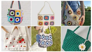 Amazing Crochet Boho Bags | Shoulder Bags | Sling Bag | Crossbody bags #crochet #bags #croche