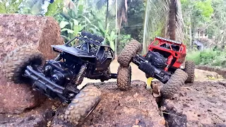 hb rock crawler vs golden rock crawler|4.8v 4WD vs 9.6v 4WD who will win?