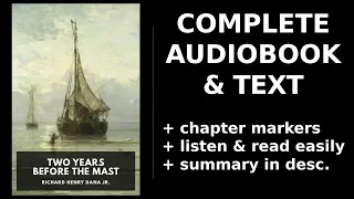 Two Years Before the Mast (1/2) ⭐ By Richard Henry Dana Jr.. FULL Audiobook