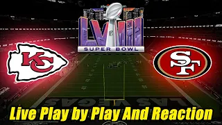 Super Bowl LVIII: Kansas City Chiefs vs San Francisco 49ers NFL Live Play by Play & Reaction