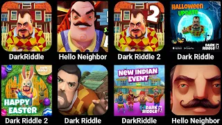 Dark Riddle,Dark Riddle Classic ( Dark Riddle 2 + Hello Neighbor 2 + Dark Riddle 3 ) Hello Neighbor