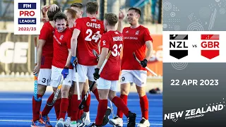 FIH Hockey Pro League 2022-23: New Zealand vs Great Britain (Men, Game 1) - Highlights