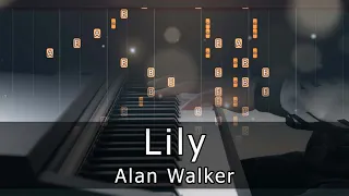 Lily - Alan Walker, K-391 & Emelie Hollow | Riyandi Kusuma | Piano Tutorial | Piano Cover