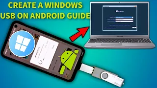 Create a bootable Windows USB on Android Phone or Tablet 2023 Guide