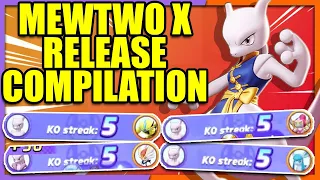 7 PENTA 5 KO's in a single day RELEASE MEWTWO X Compilation | Pokemon Unite