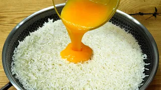 Do you have rice and eggs at home? 😋2 recipes quick, easy and very tasty. ASMR