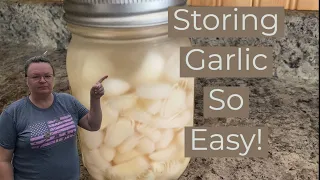 Quick Easy Way To Preserving Garlic