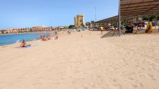 Tenerife Beach Walk - Canary Islands - Spain - Playa de Las Vistas