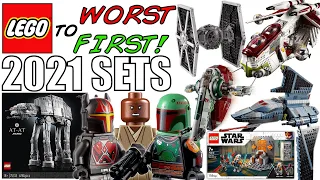 LEGO Worst to First | ALL LEGO Star Wars 2021 Sets!