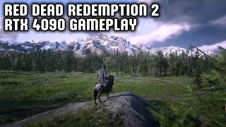 Red Dead Redemption 2 - RTX 4090 ULTRA SETTINGS 4K GAMEPLAY