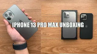 iPhone 13 Pro Max 256GB Graphite Unboxing