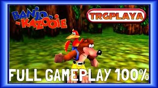 BANJO-KAZOOIE (N64) LONGPLAY 100% ALL JIGGIES (1080p)