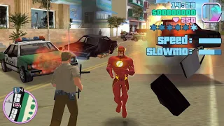 GTA Vice City Best Mods 14 Thor, Flash Mod, Superpowers, Cheats, Mega Jump, Teleport, Flying PCJ 600